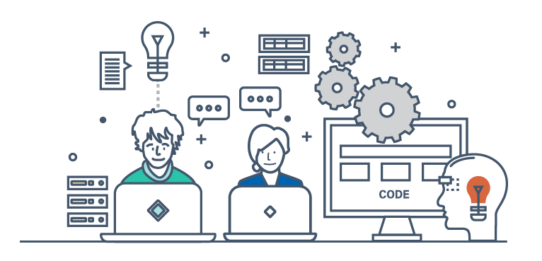 Devs-illustration Dev illustration