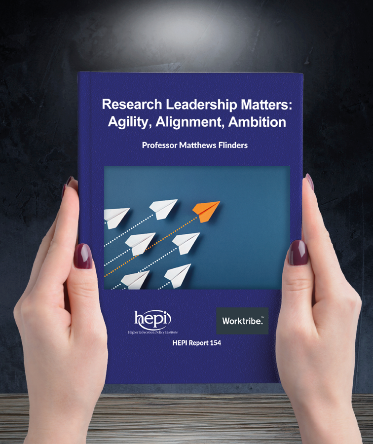 HEPI Research Leadership report- in partnership with Worktribe